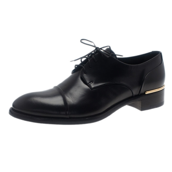 حذاء لوي فيتون دبلوماسي دربي أوكسفورد جلد لامع مقاس 37.5