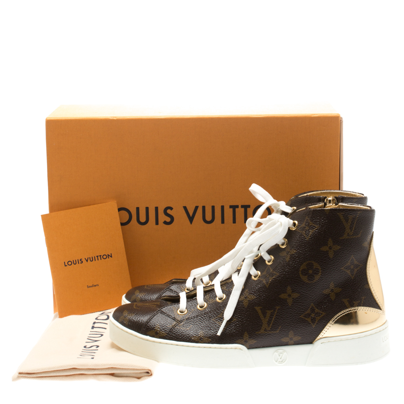 Buy Louis Vuitton Wmns Stellar High 'Brown Monogram' - 1A65UY