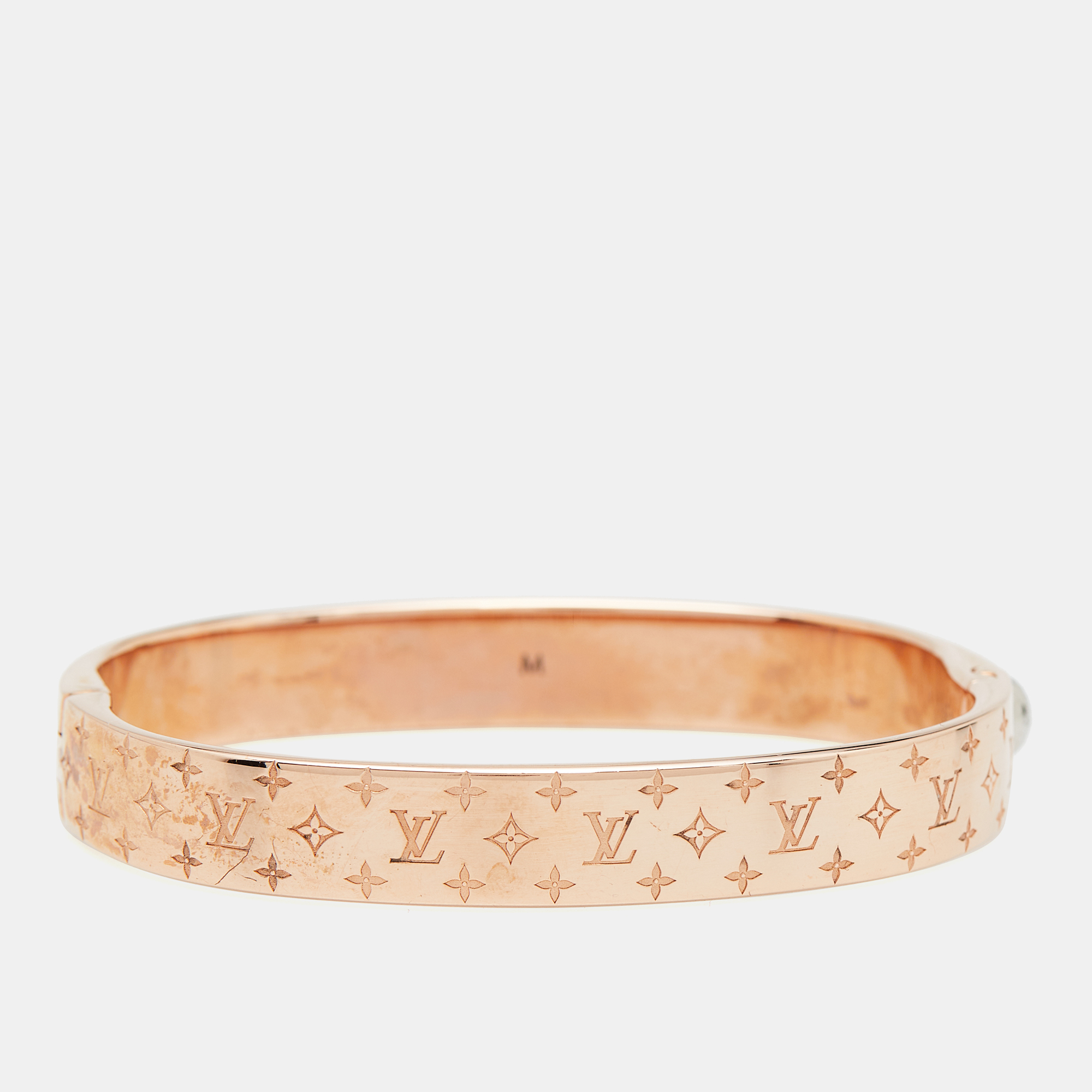 

Louis Vuitton Nanogram Two Tone Bracelet