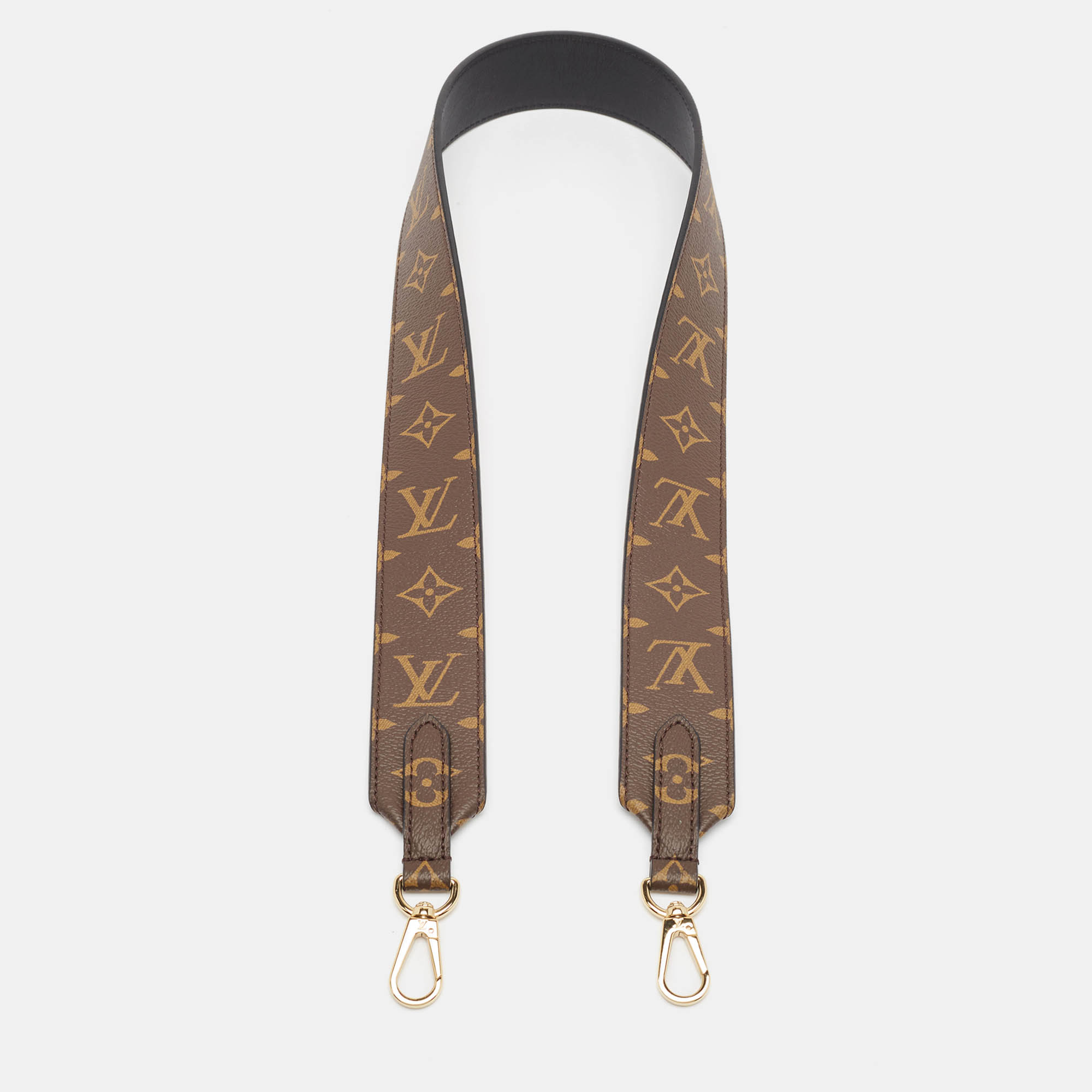 

Louis Vuitton Monogram Canvas Bandoulière Bag Strap, Brown