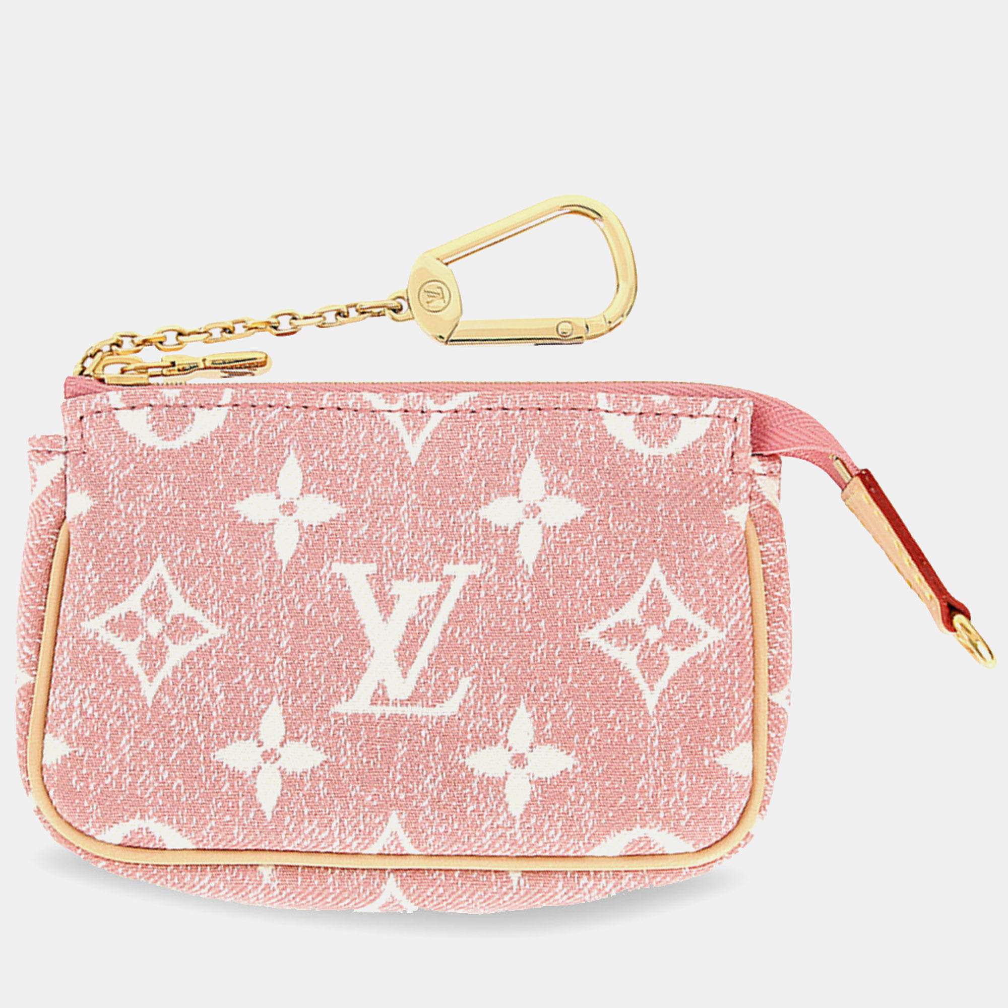 

Louis Vuitton Pink Micro Monogram Jacquard Denim Pochette Accessoires