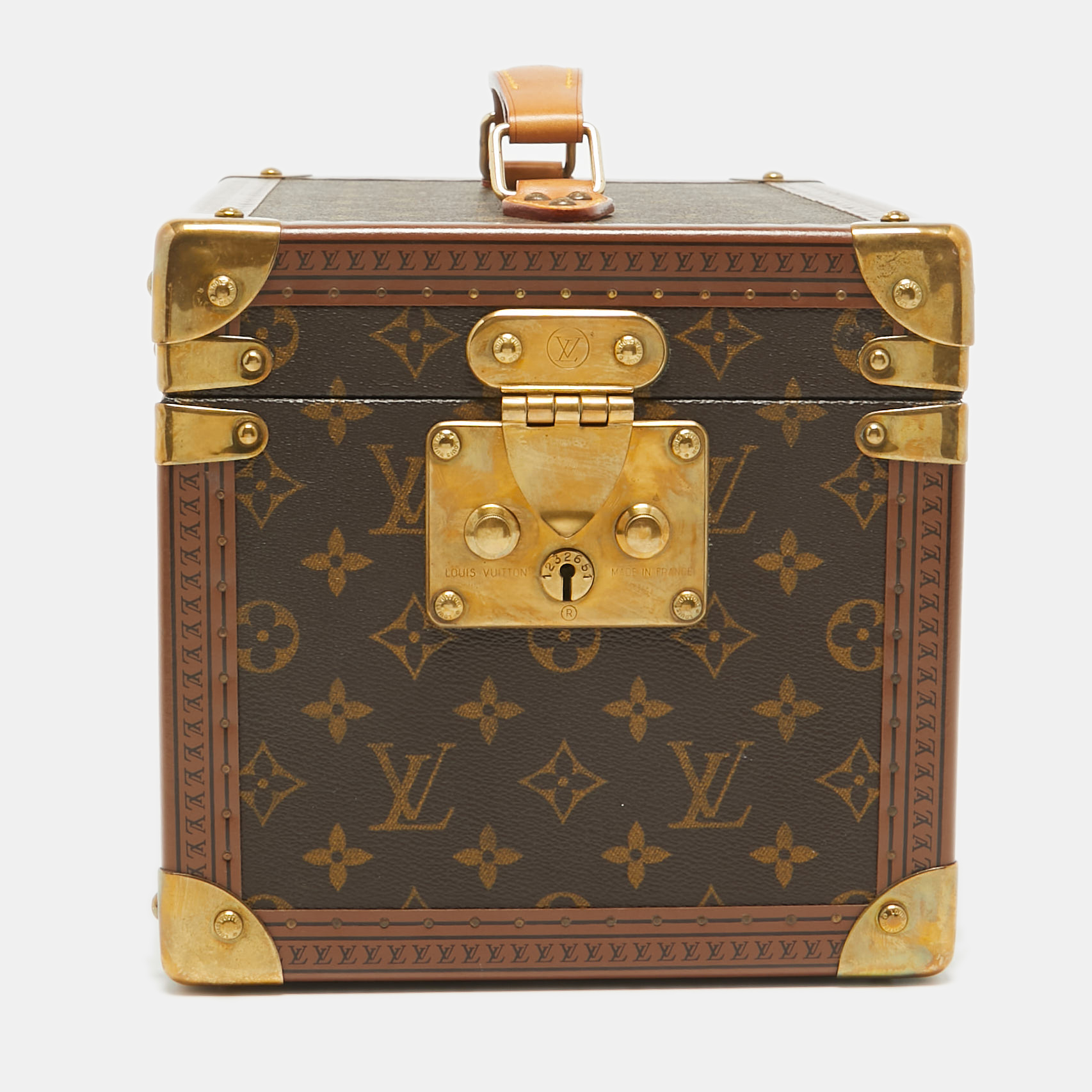 

Louis Vuitton Monogram Canvas Boite Flacons Case, Brown