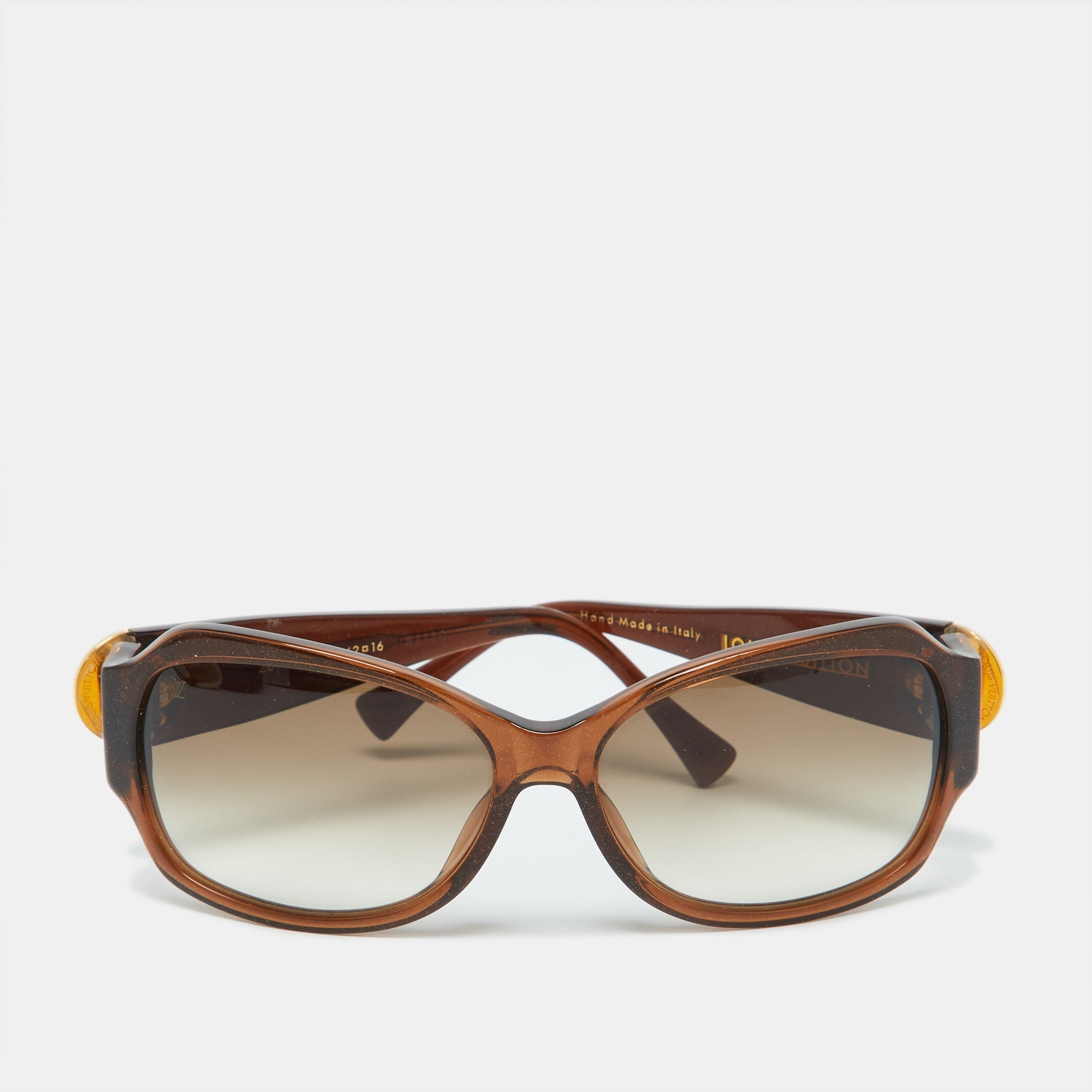 

Louis Vuitton Glitter Brown/Brown Gradient Z0135W Ursula Strass Oversized Sunglasses