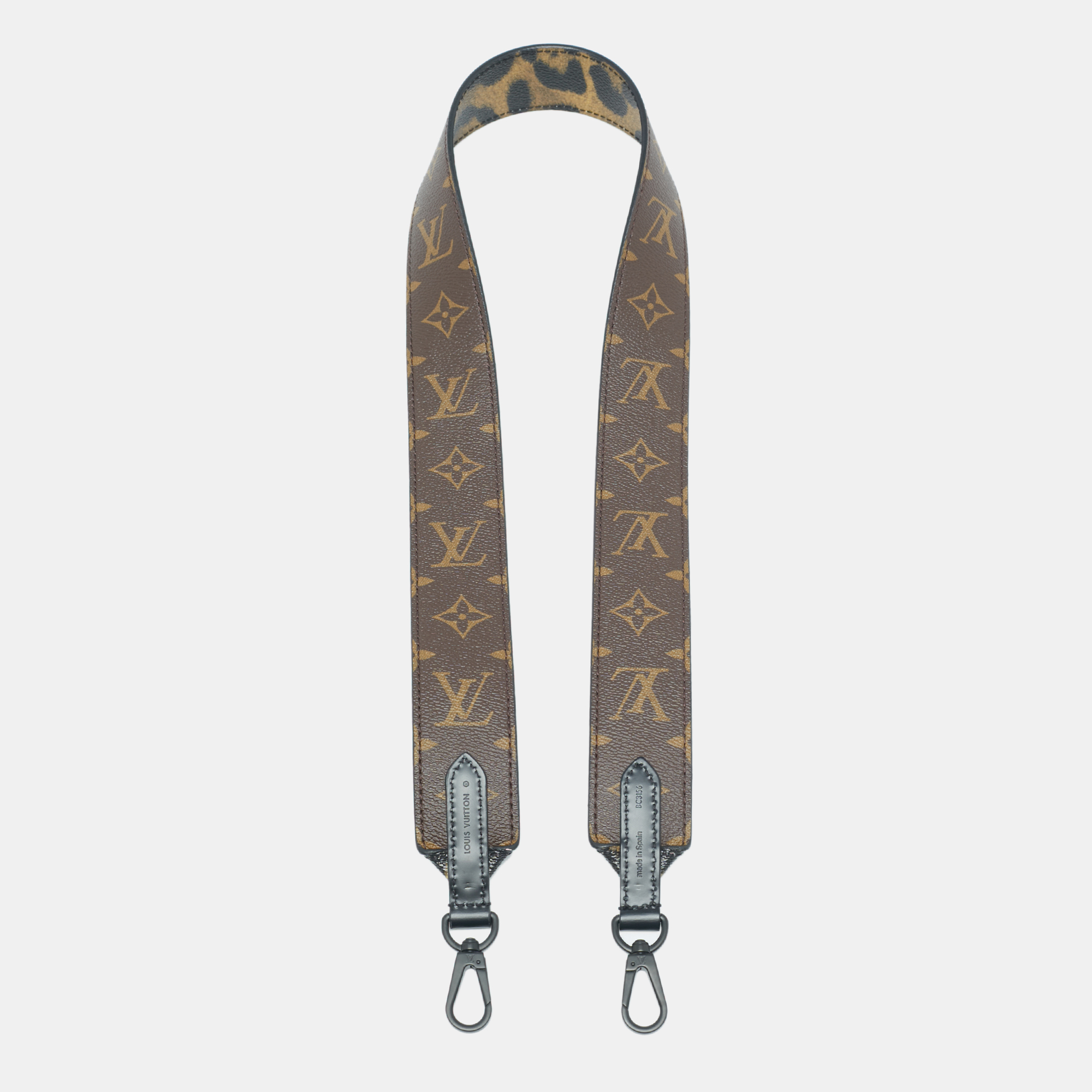 

Louis Vuitton Monogram Animal Canvas Bandouliere Shoulder Strap, Brown