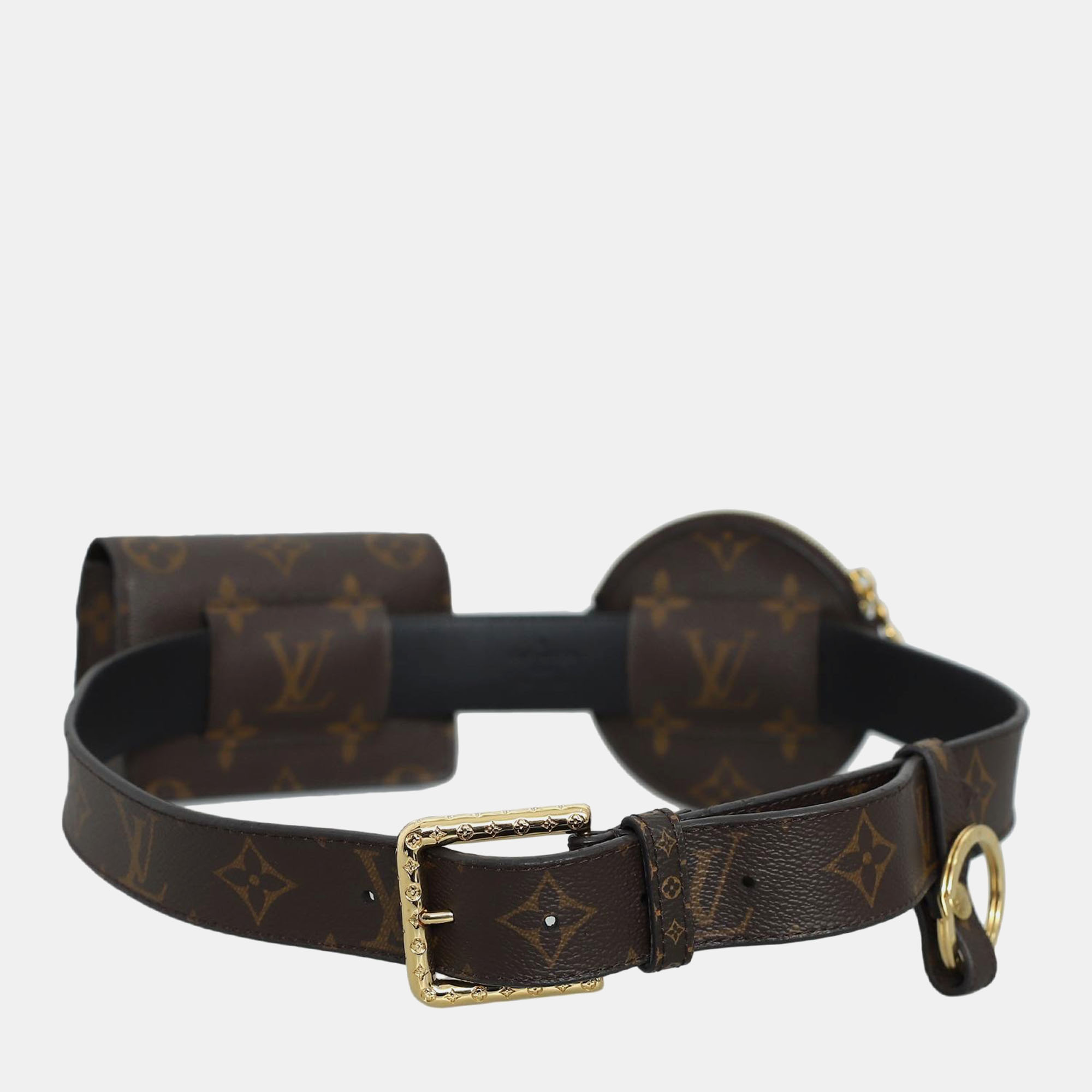 

Louis Vuitton Daily Multi Pocket  Belt, Brown