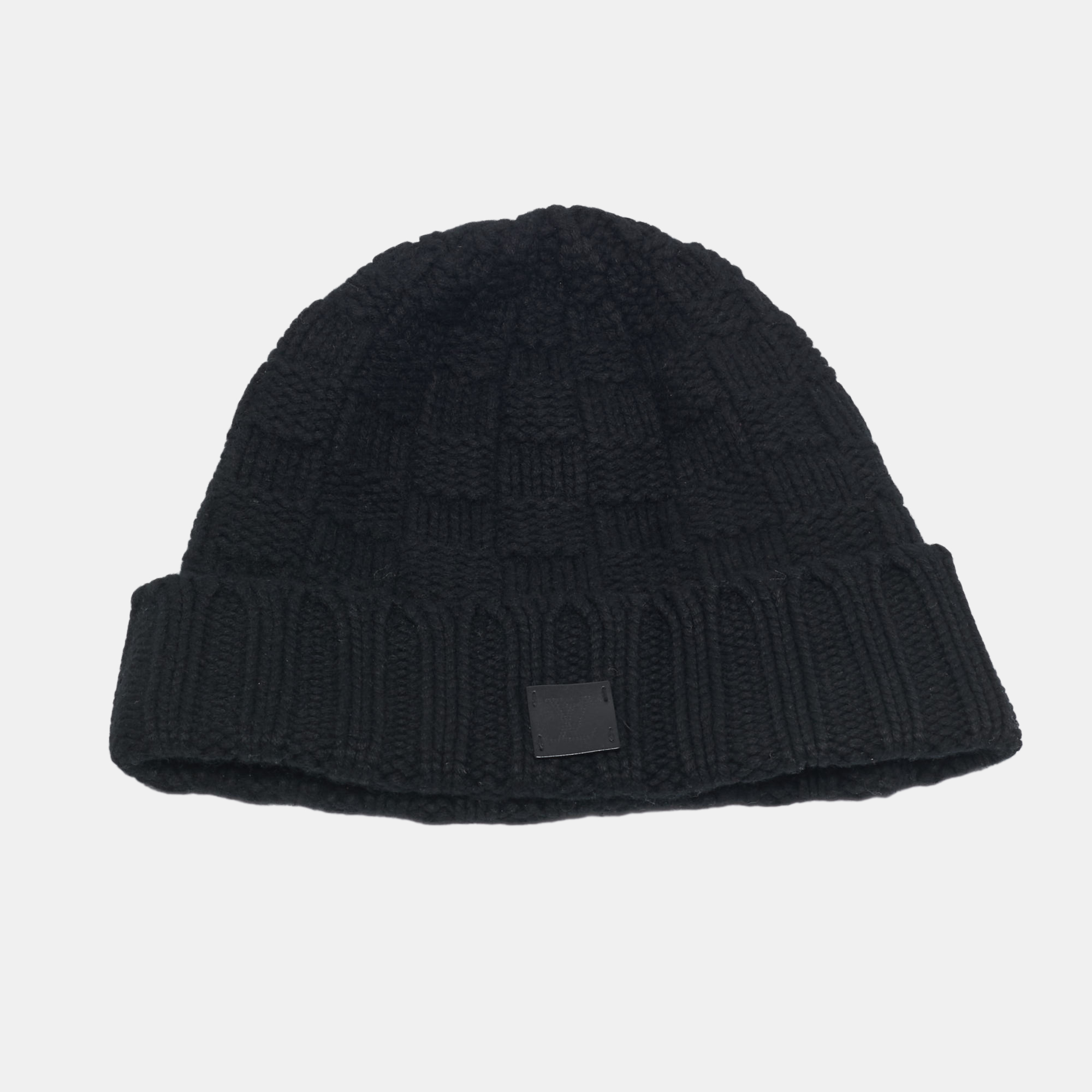 

Louis Vuitton Black Cashmere Bonnet Helsinki Knit Beanie