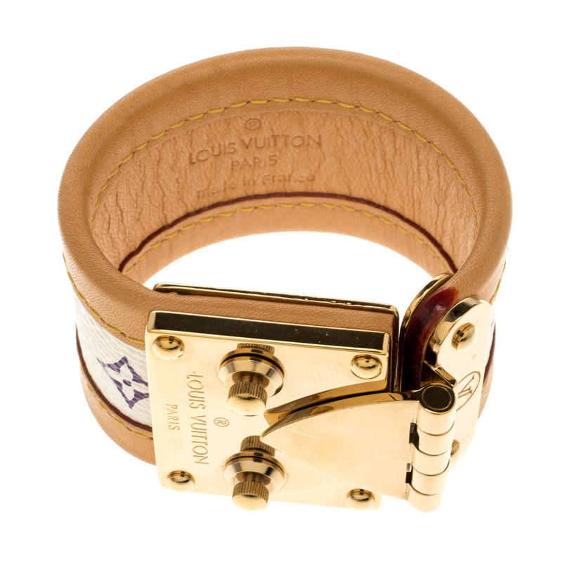 Louis Vuitton Womens Bracelets, Gold, S