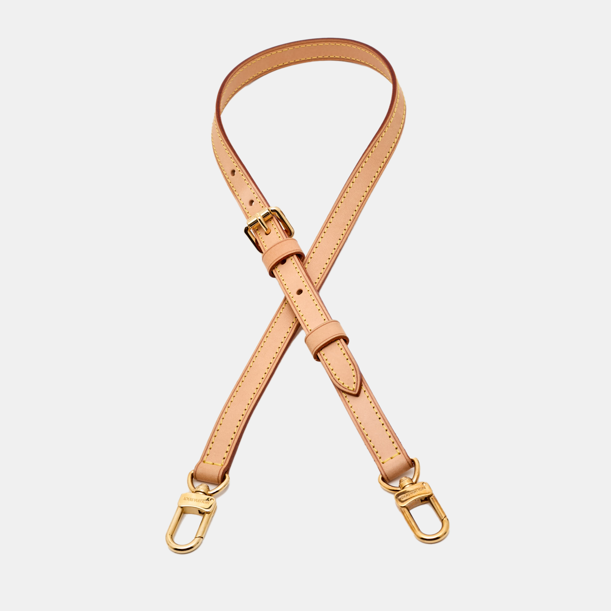 

Louis Vuitton Beige Leather Adjustable Shoulder Bag Strap