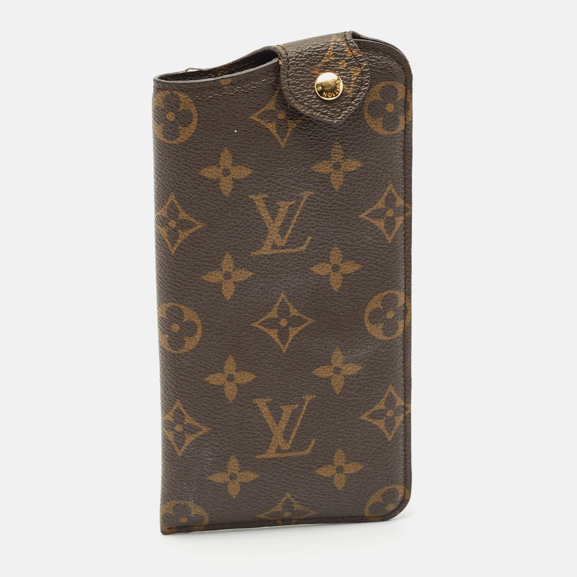 

Louis Vuitton Monogram Canvas Sunglasses Case MM, Brown