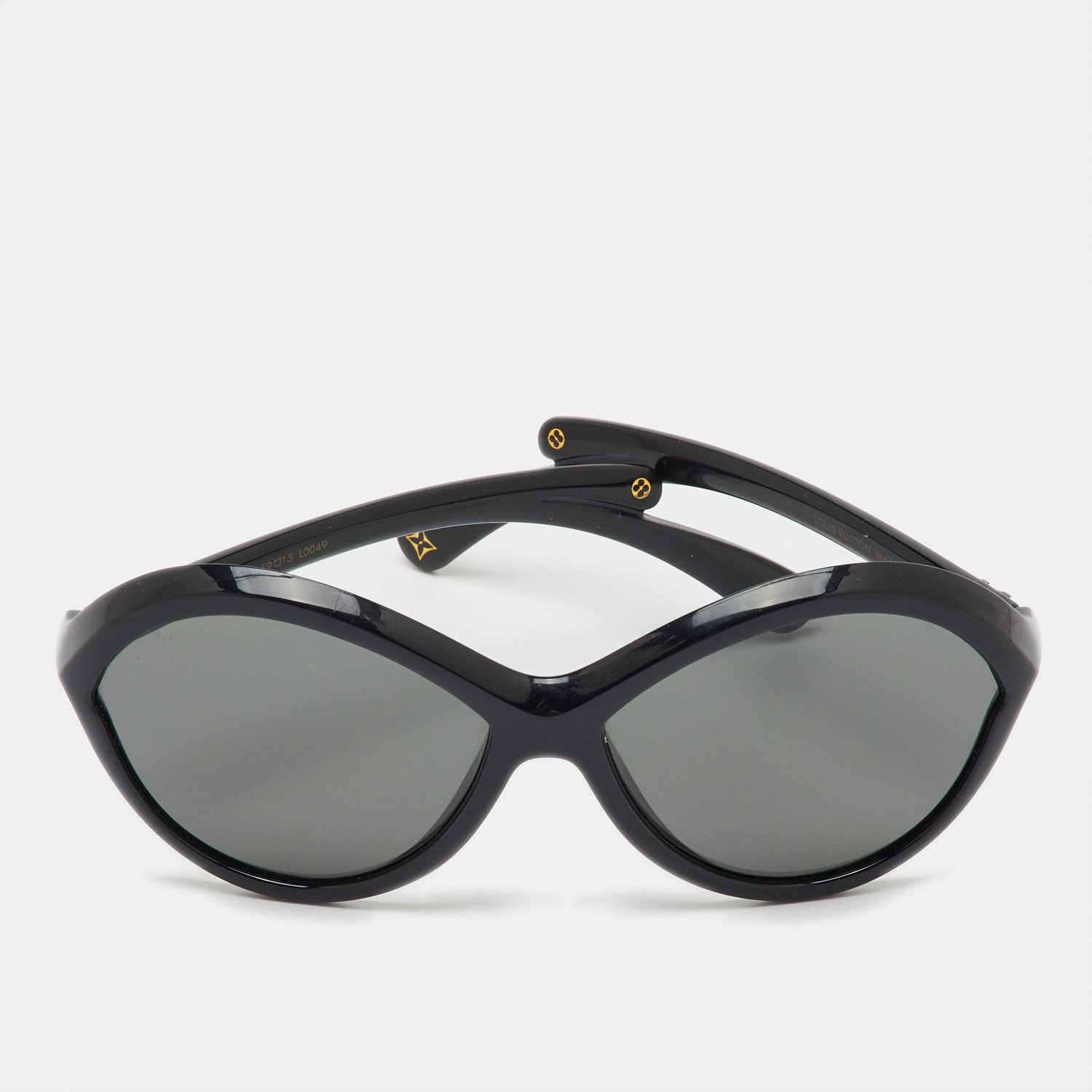 

Louis Vuitton Black/Grey Z0263W Flore Carre Eye Sunglasses