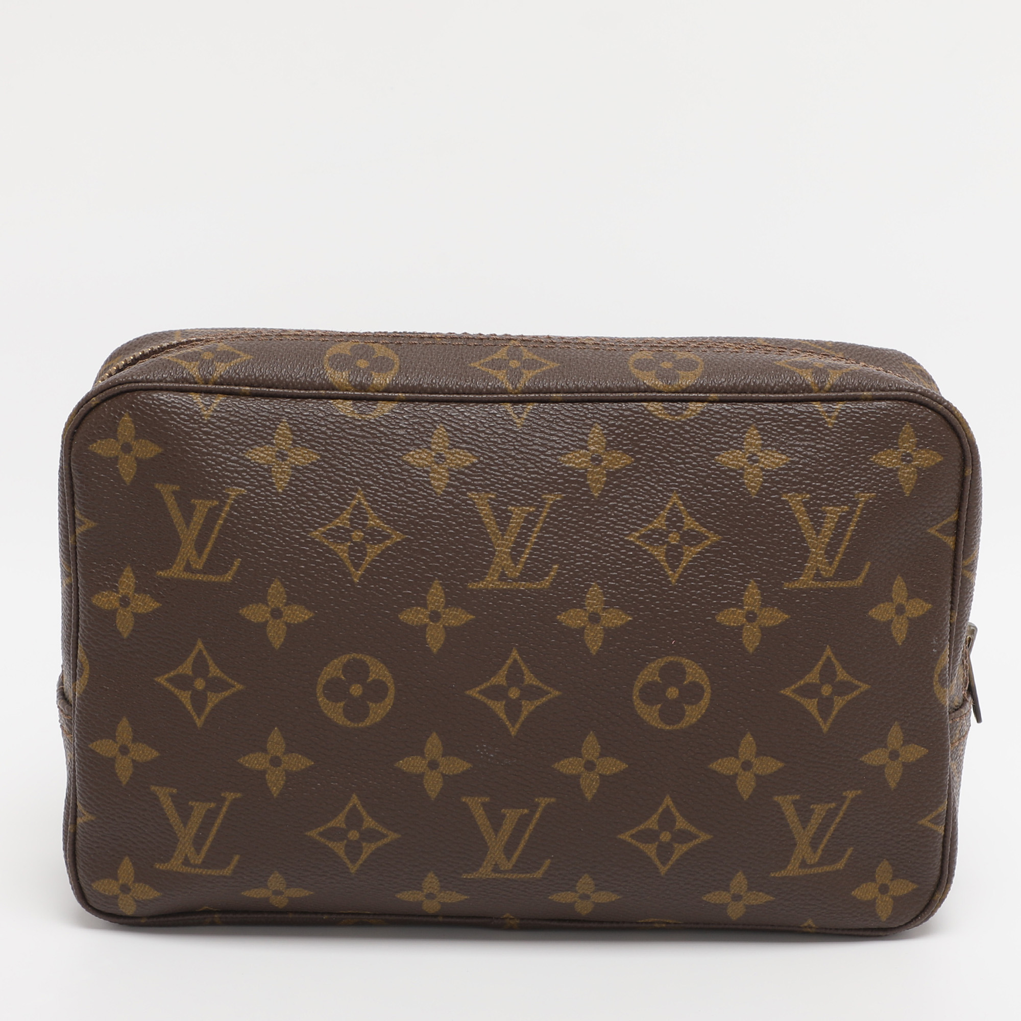 

Louis Vuitton Monogram Canvas Trousse Toilette 23 Cosmetic Case, Brown