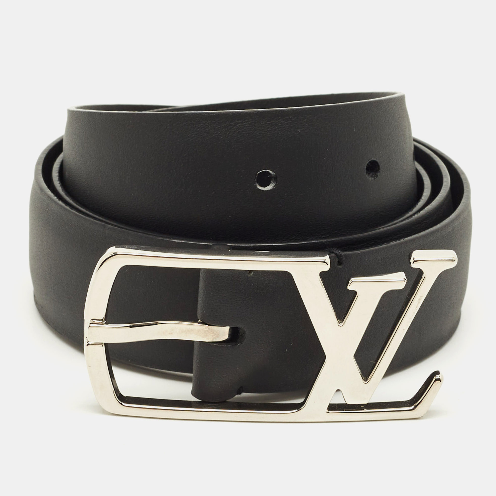 

Louis Vuitton LV Skyline  Buckle Belt Black Leather