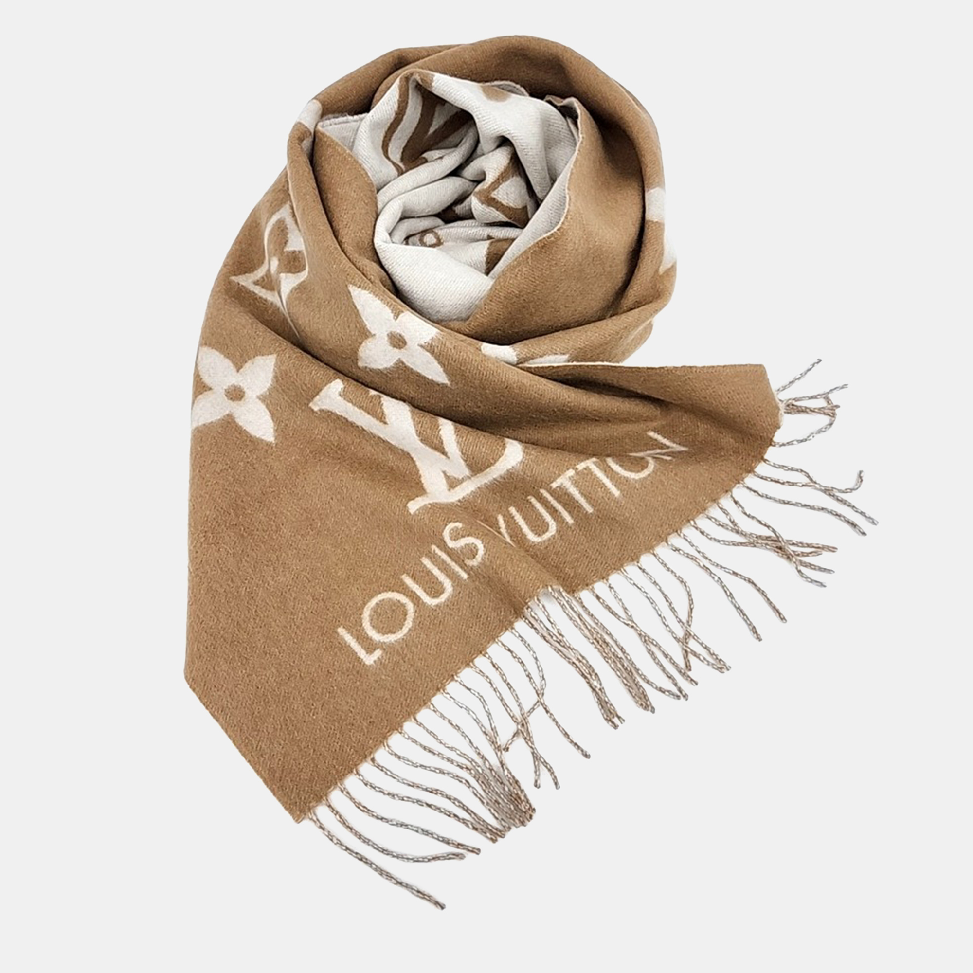 

Louis Vuitton Brown Cashmere Reykjavik Muffler