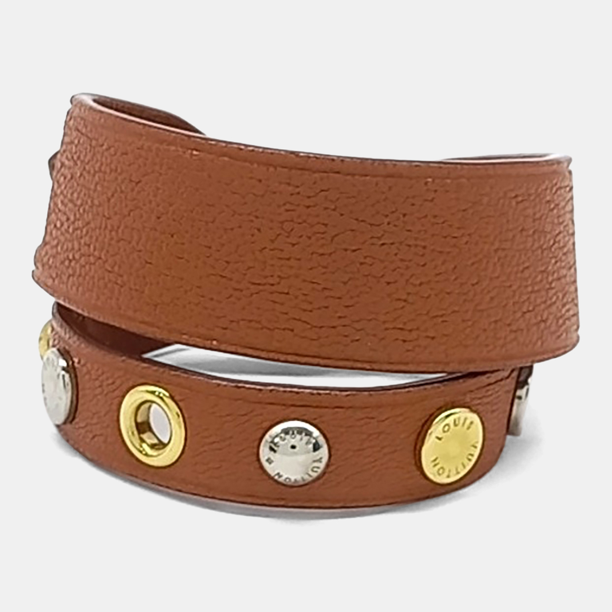 

Louis Vuitton Spike It Bracelet, Brown