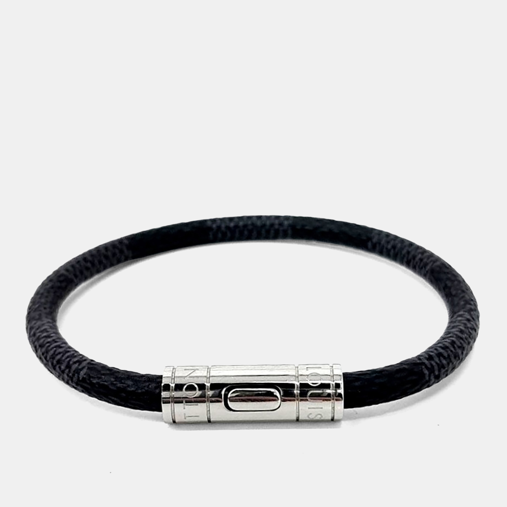 

Louis Vuitton Keep It Bracelet, Black