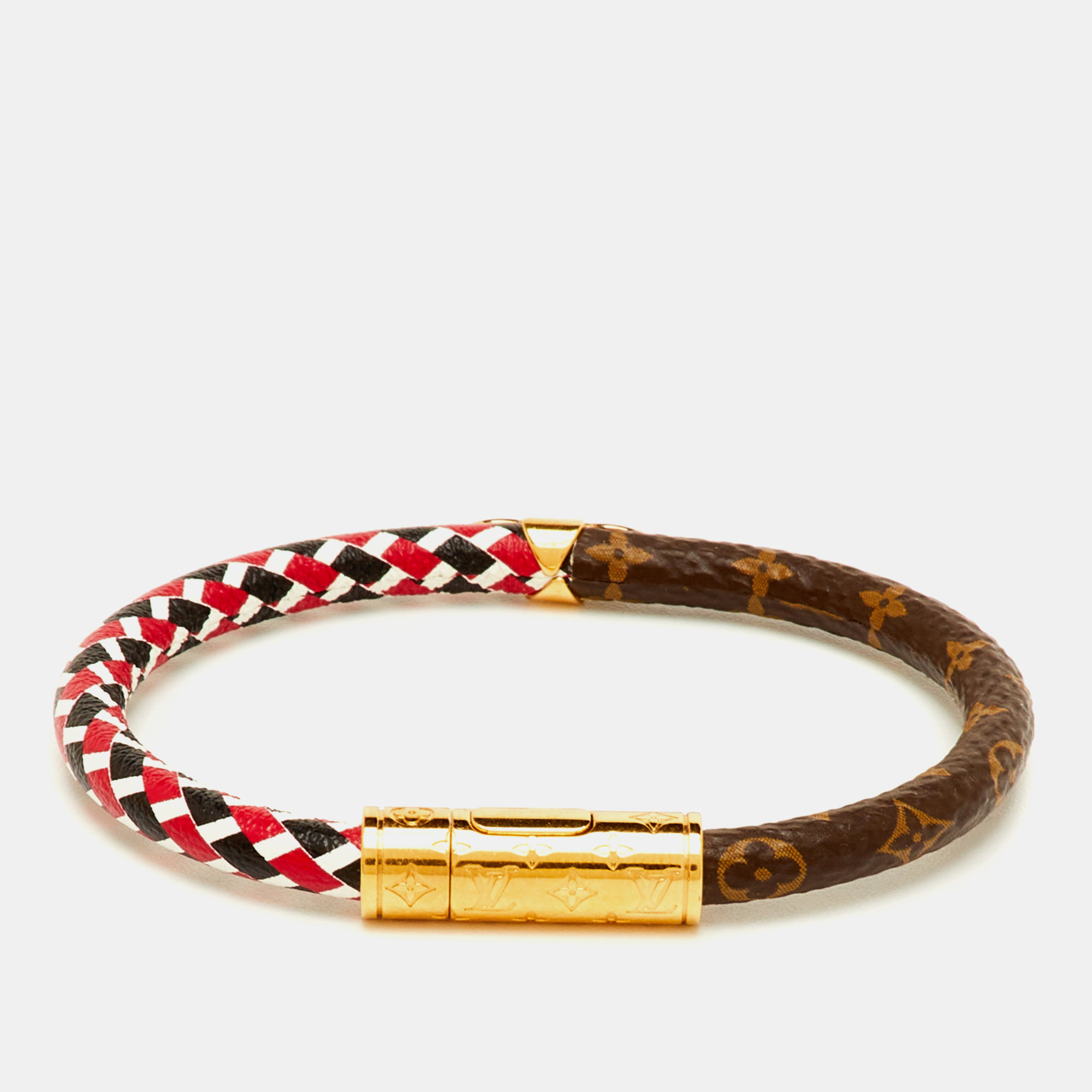 

Louis Vuitton Daily Confidential Escape Monogram Canvas Bracelet, Multicolor