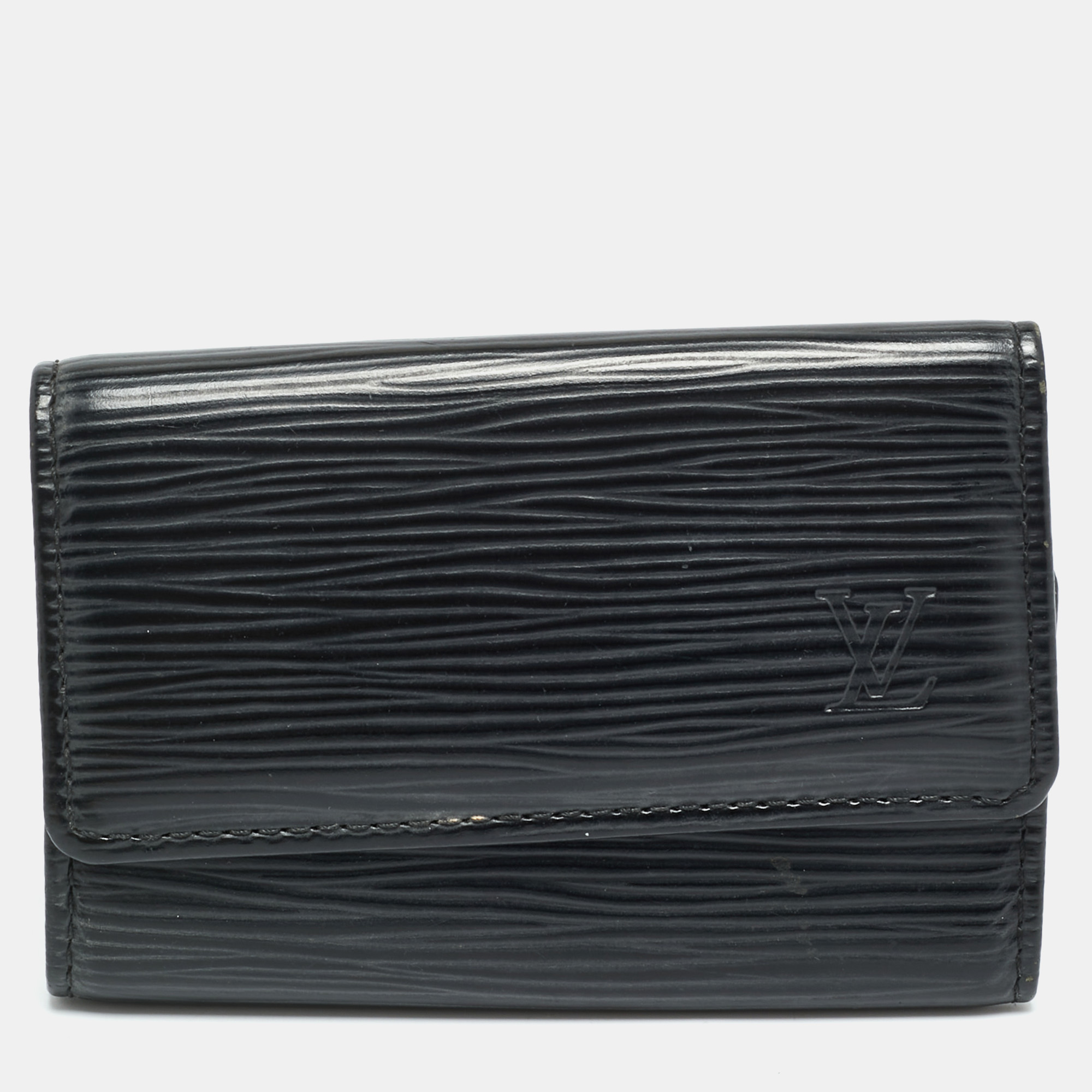 

Louis Vuitton 6 Key Holder Black Epi Leather