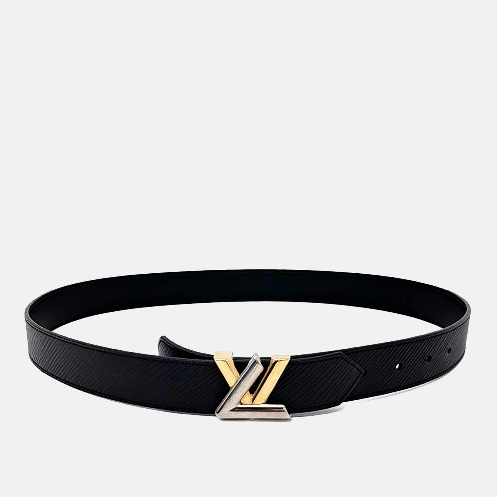 

Louis Vuitton Epi Twist Belt, Black