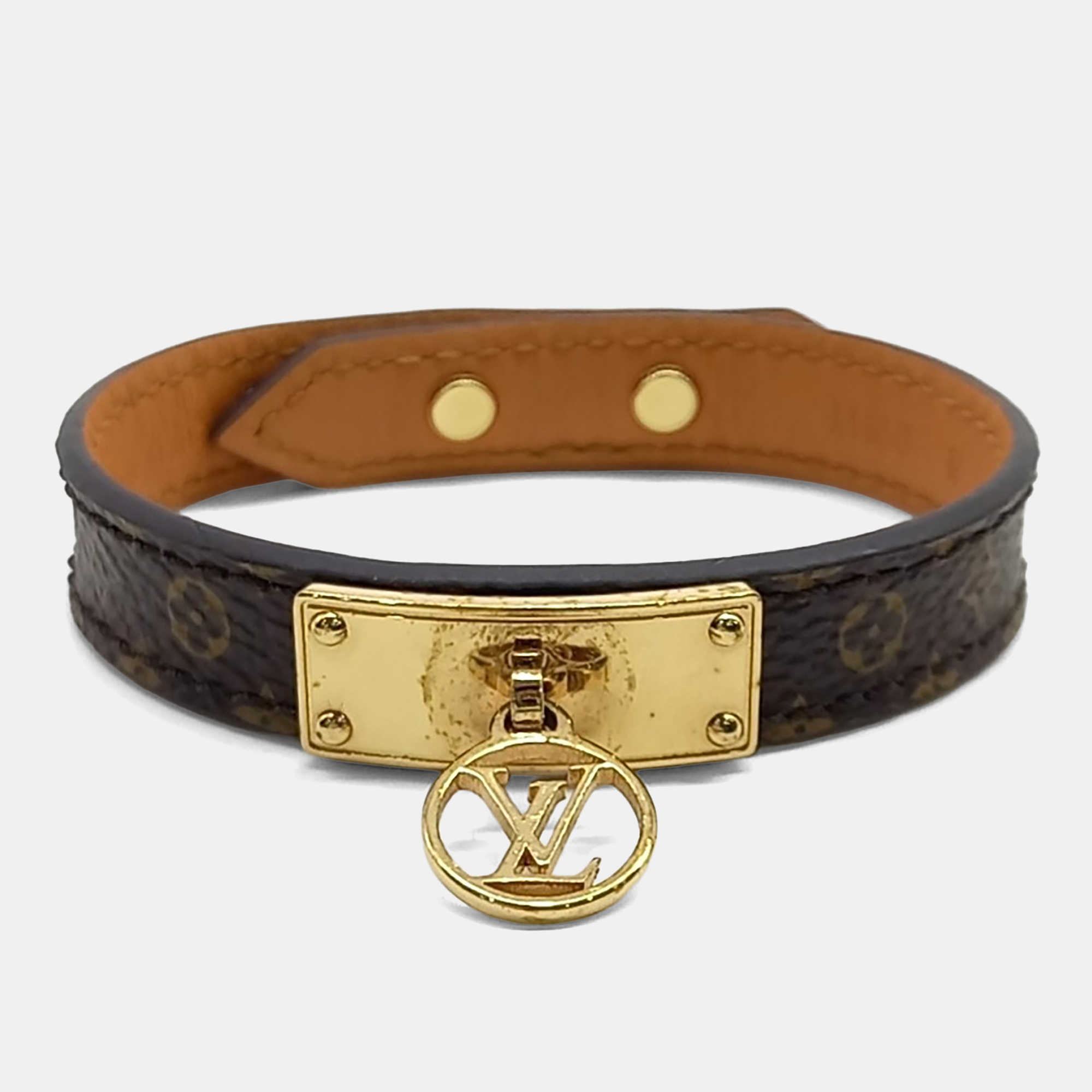 

Louis Vuitton Logomania Bracelet, Brown