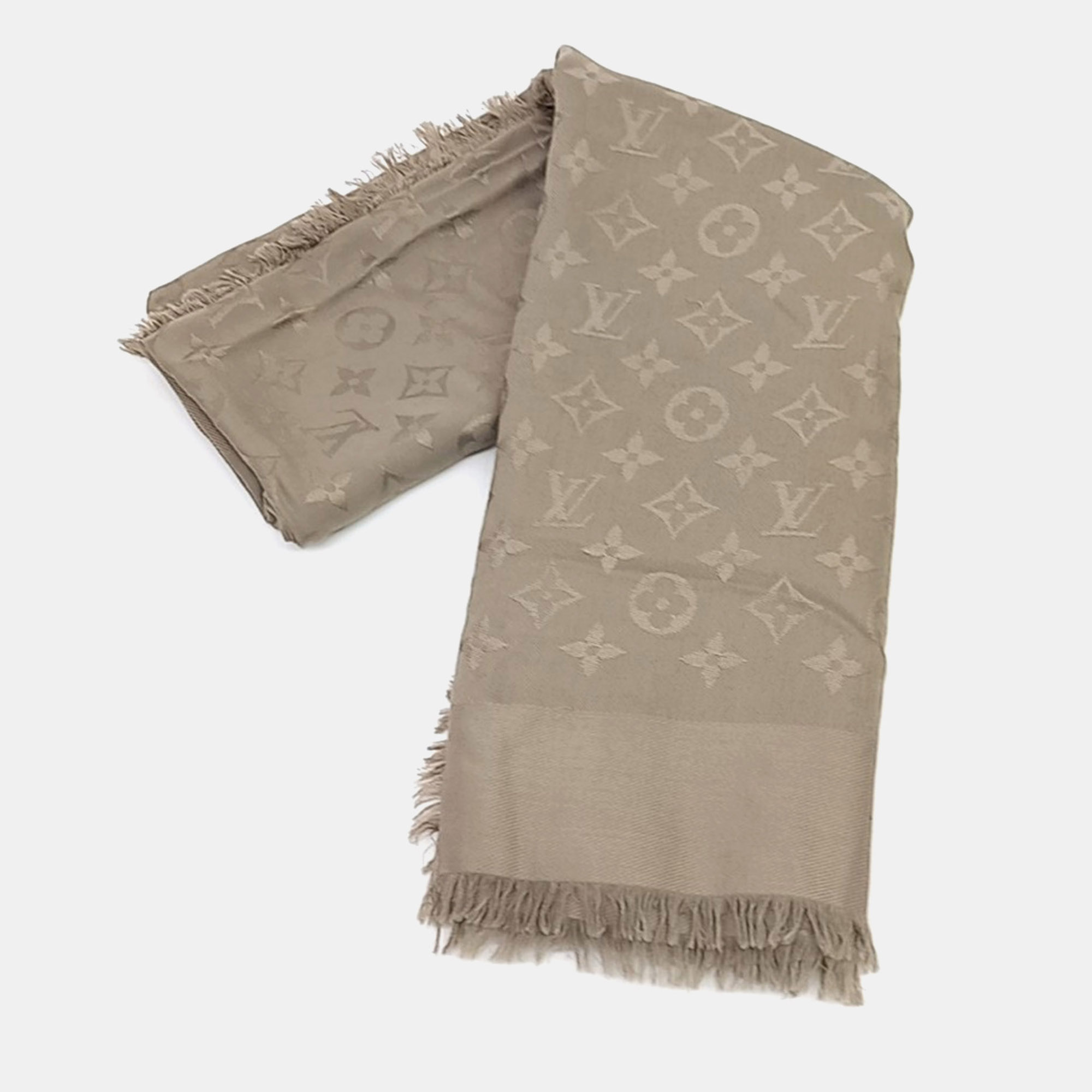 

Louis Vuitton Lurex Shawl, Brown