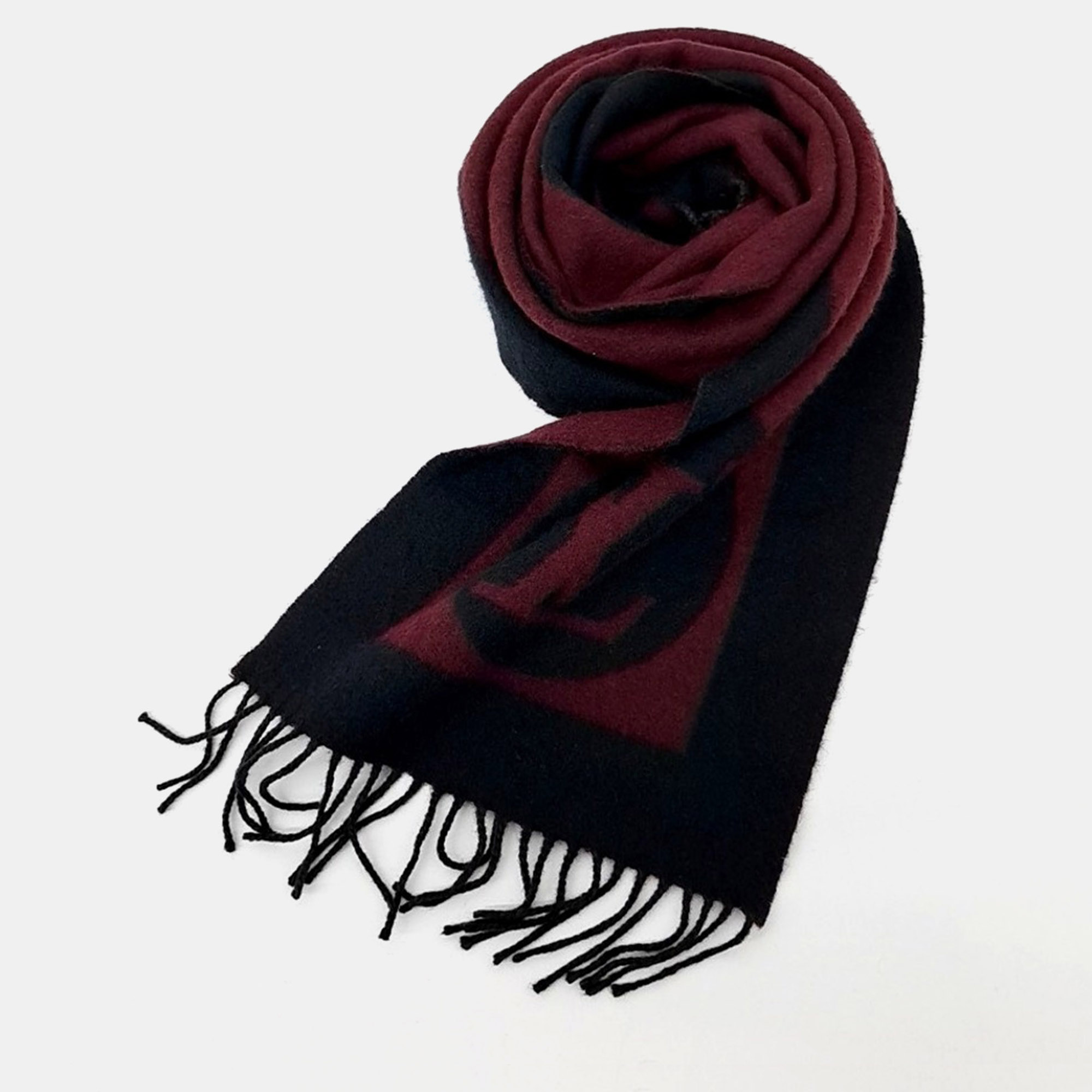 

Louis Vuitton Wool Muffler, Black