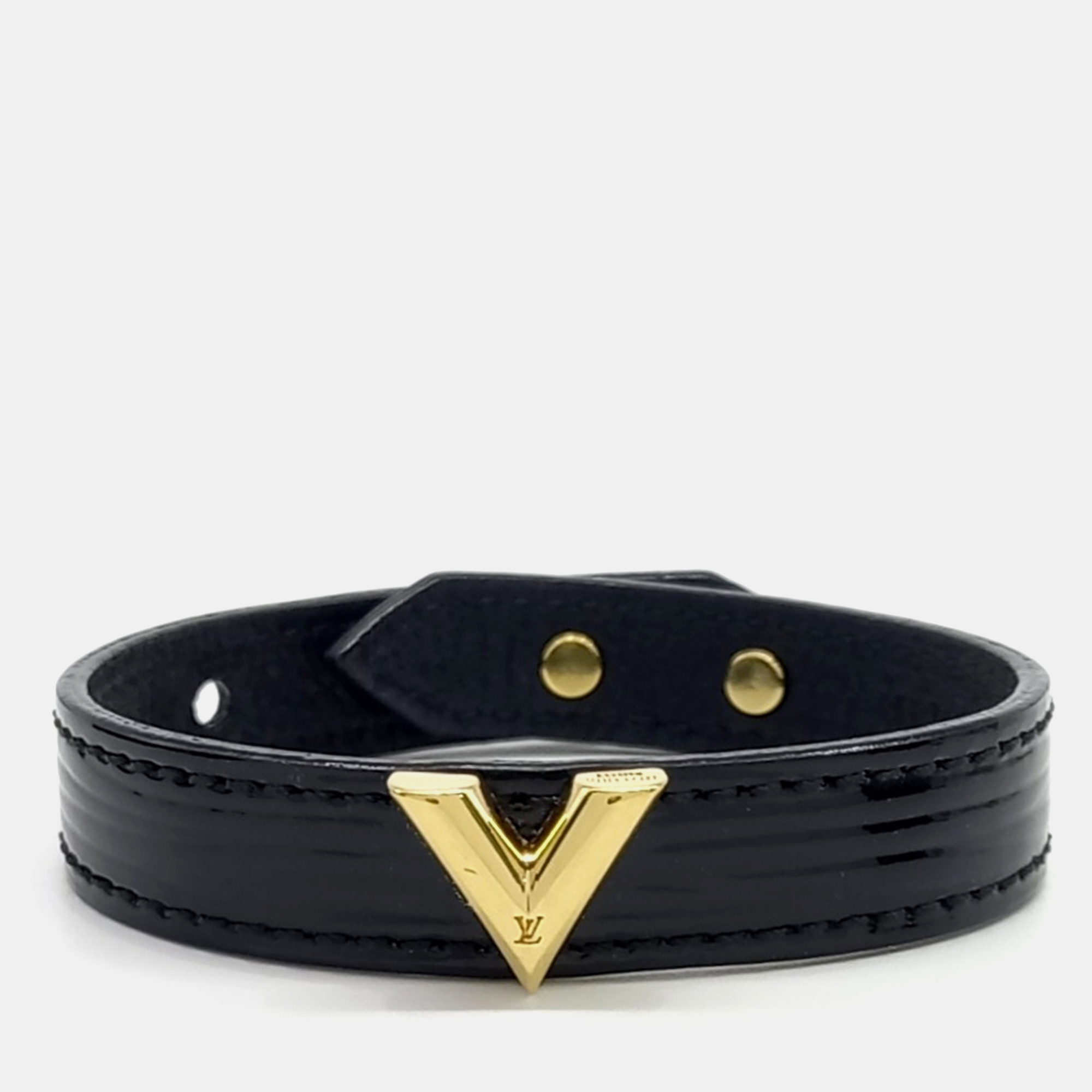 

Louis Vuitton Essential V Bracelet, Black