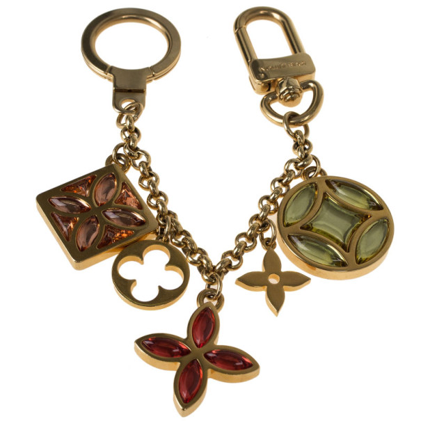 Pre Owned Louis Vuitton Ice Flower Bag Charm