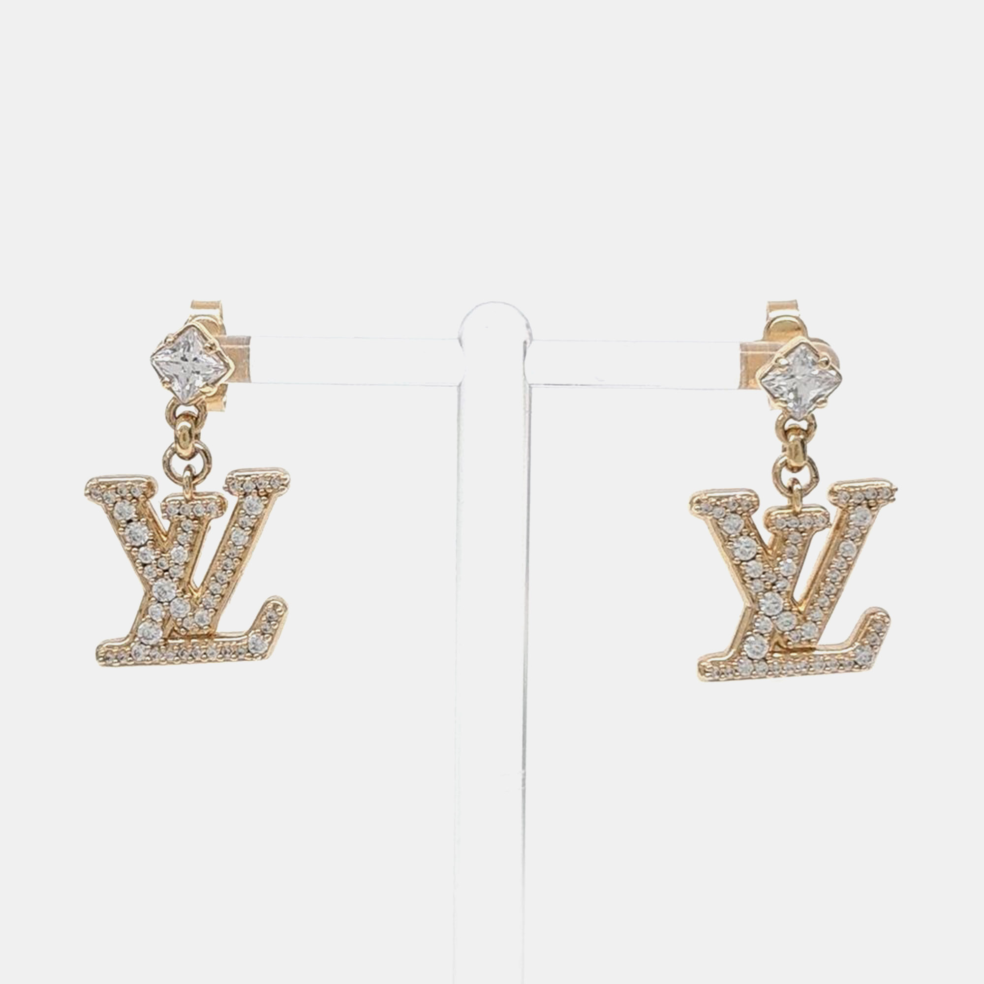 

Louis Vuitton Lady LV Earrings, Multicolor