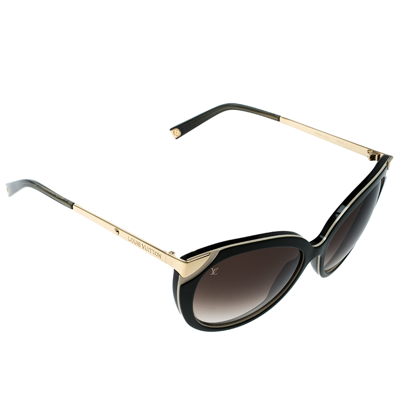 Louis Vuitton Green/Brown Gradient Z0779W Cat Eye Sunglasses Louis Vuitton | TLC