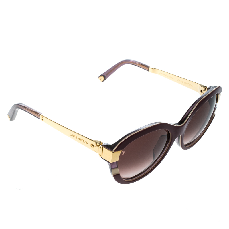 Louis Vuitton Purple Speckling Acetate Frame Soupcon Sunglasses