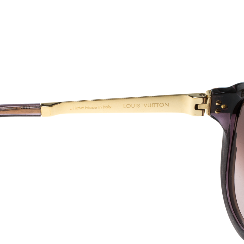 Louis Vuitton After Hours E Women's Purple Shield Sunglasses Z0953E