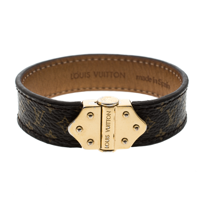 Louis Vuitton Nano Monogram Bracelet Size 17 Rent Louis, 53% OFF