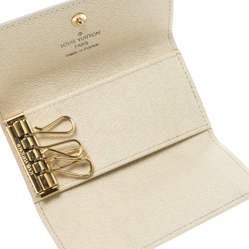 Auth Louis Vuitton Damier Azur 6 Ring Key Case Key Holder France  Accessories