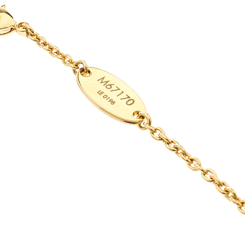 Louis Vuitton Bracelet M67176 GP ME gold 329209