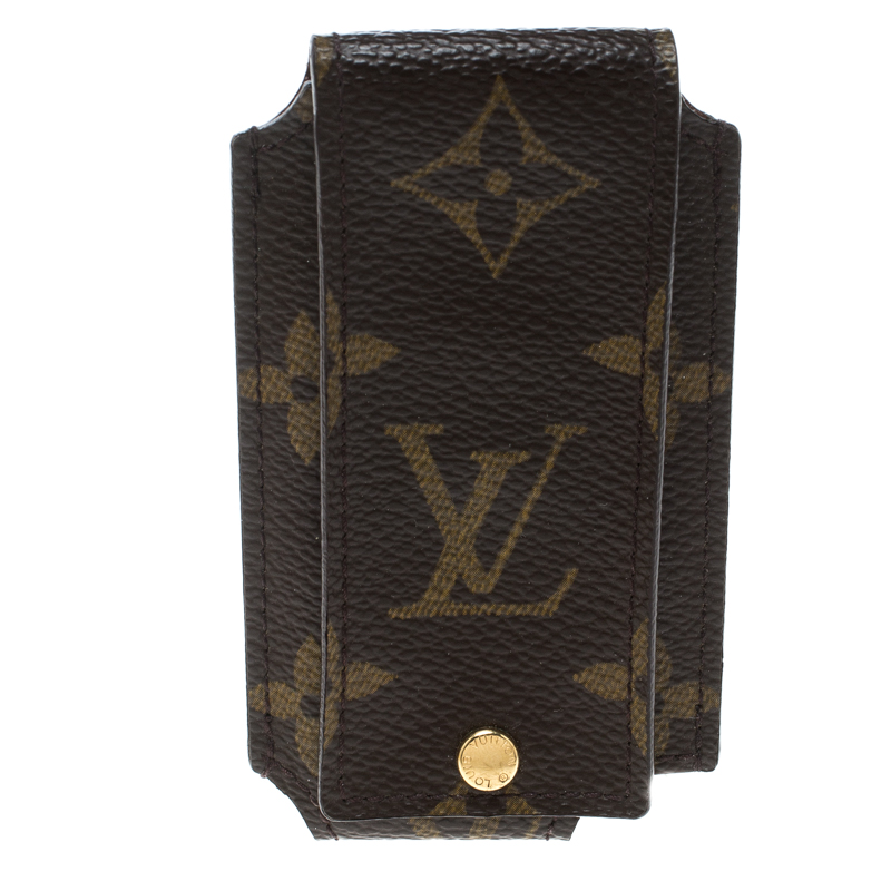Pre Owned Louis Vuitton Monogram Canvas Ipod Nano Case