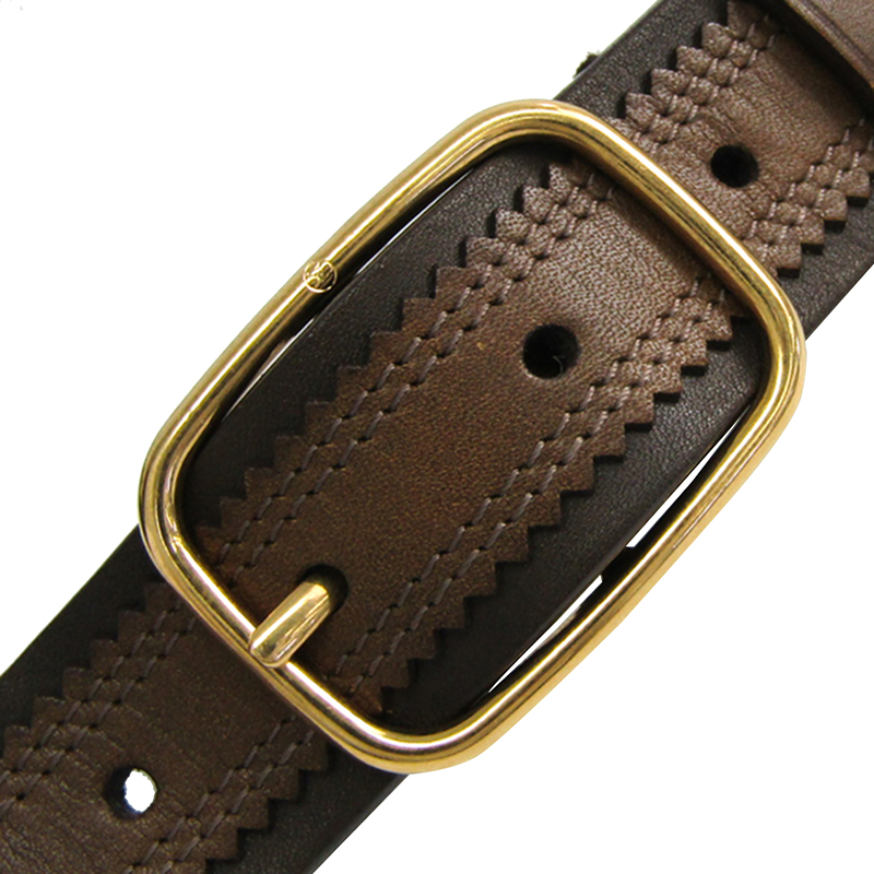 

Louis Vuitton Two Tone Leather Belt Size, Brown
