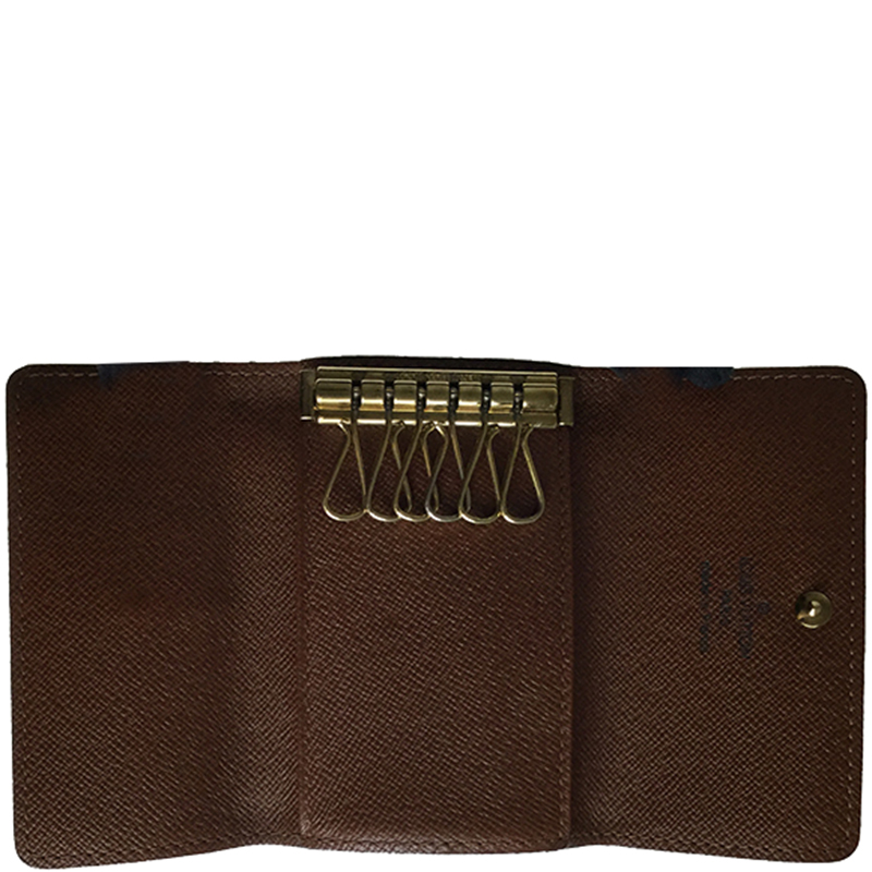 

Louis Vuitton Monogram Canvas 6 Key Holder, Brown