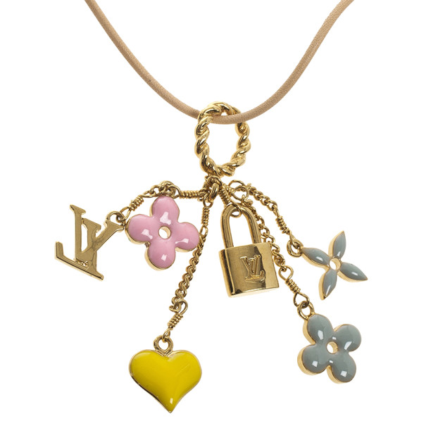Louis Vuitton Sweet Monogram Pendant Necklace