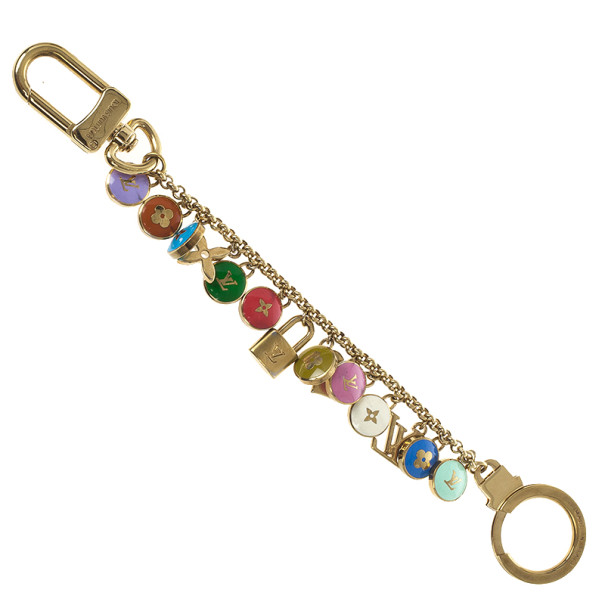 مملوكة مسبقًا Louis Vuitton Pastilles Chains Key Ring
