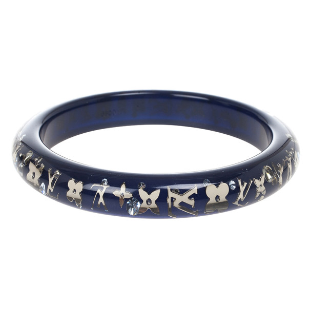 مملوكة مسبقًا Louis Vuitton Inclusion Blue Small Bracelet 19 CM