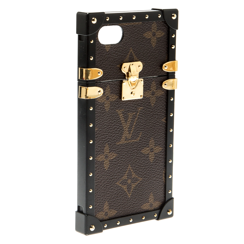 

Louis Vuitton Monogram Canvas Eye-Trunk iPhone 7 Case, Brown