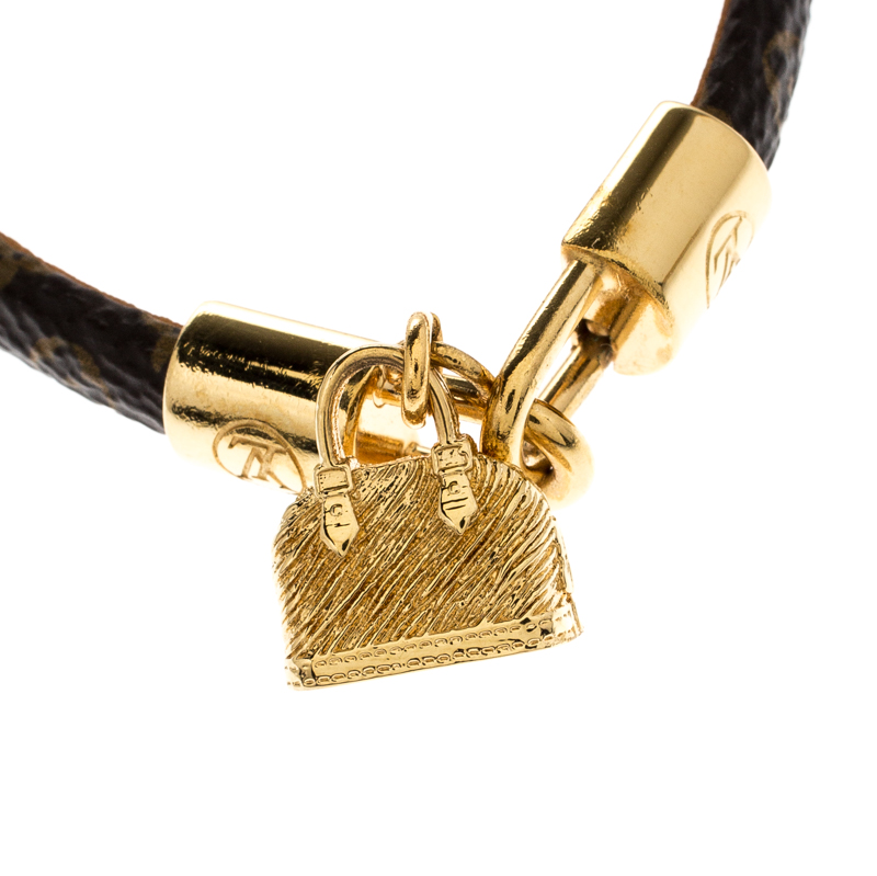 Louis Vuitton Alma Bracelet - Brass Charm, Bracelets - LOU809327