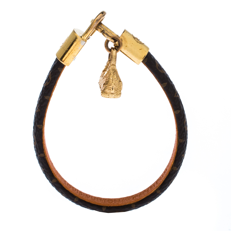 Louis Vuitton Alma Bracelet - Brown, Brass Charm, Bracelets - LOU762835