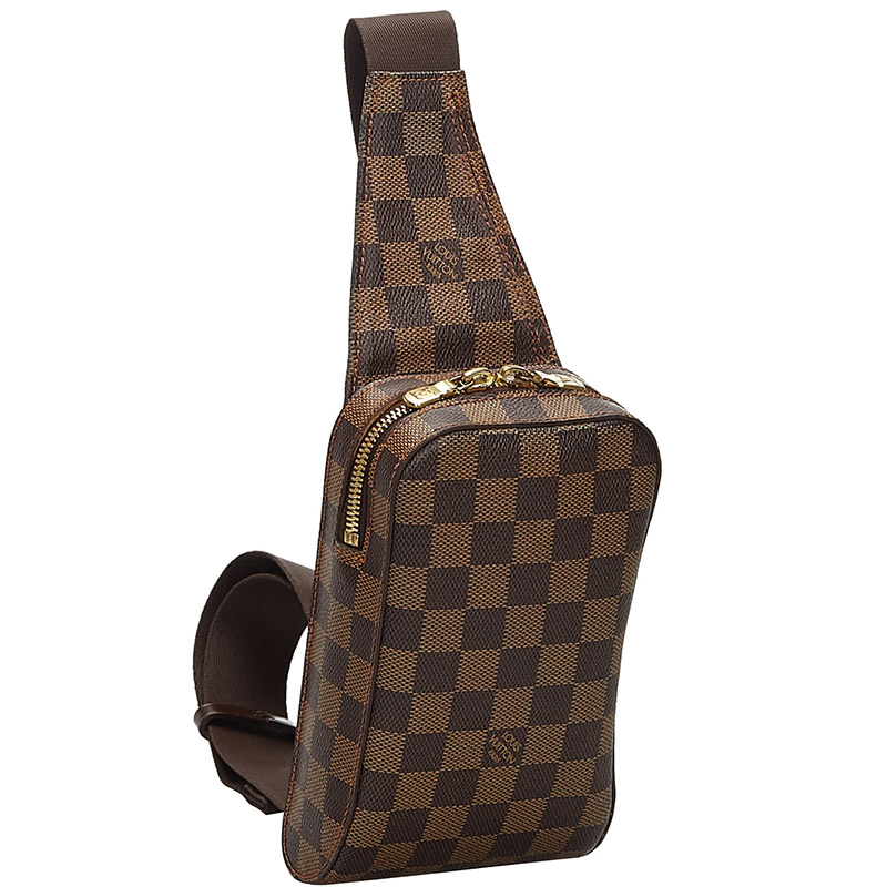 

Louis Vuitton Damier Ebene Canvas Geronimos Bag, Brown