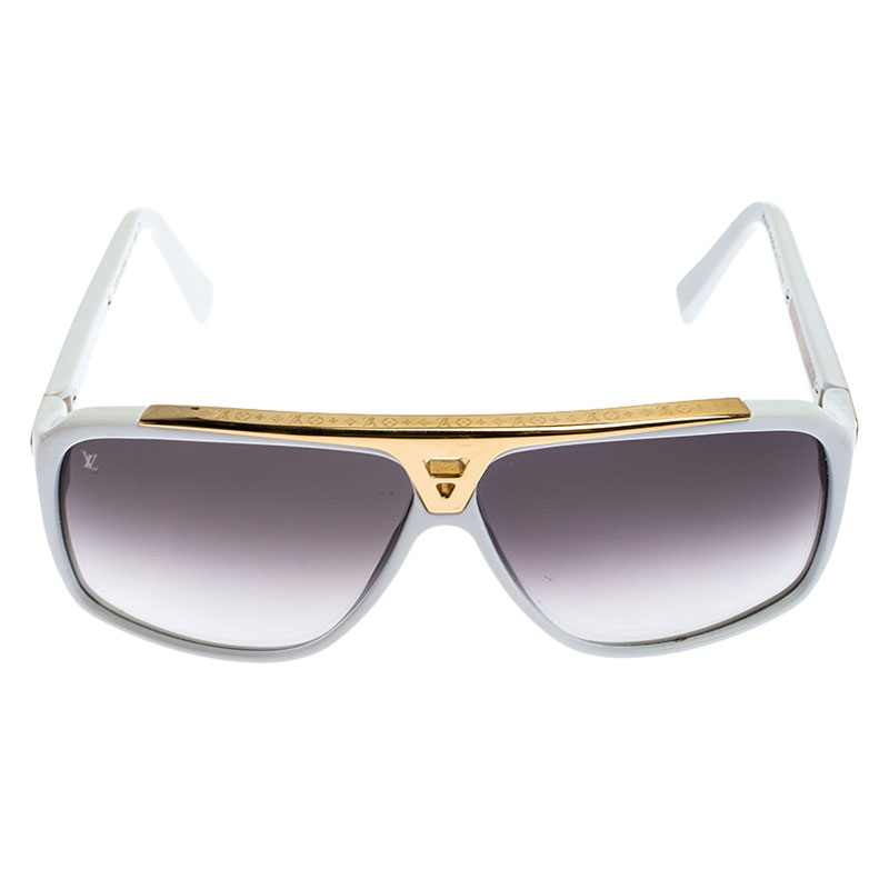 Louis Vuitton Whiteblack Gradient Z0240w Square Sunglasses Louis Vuitton Tlc