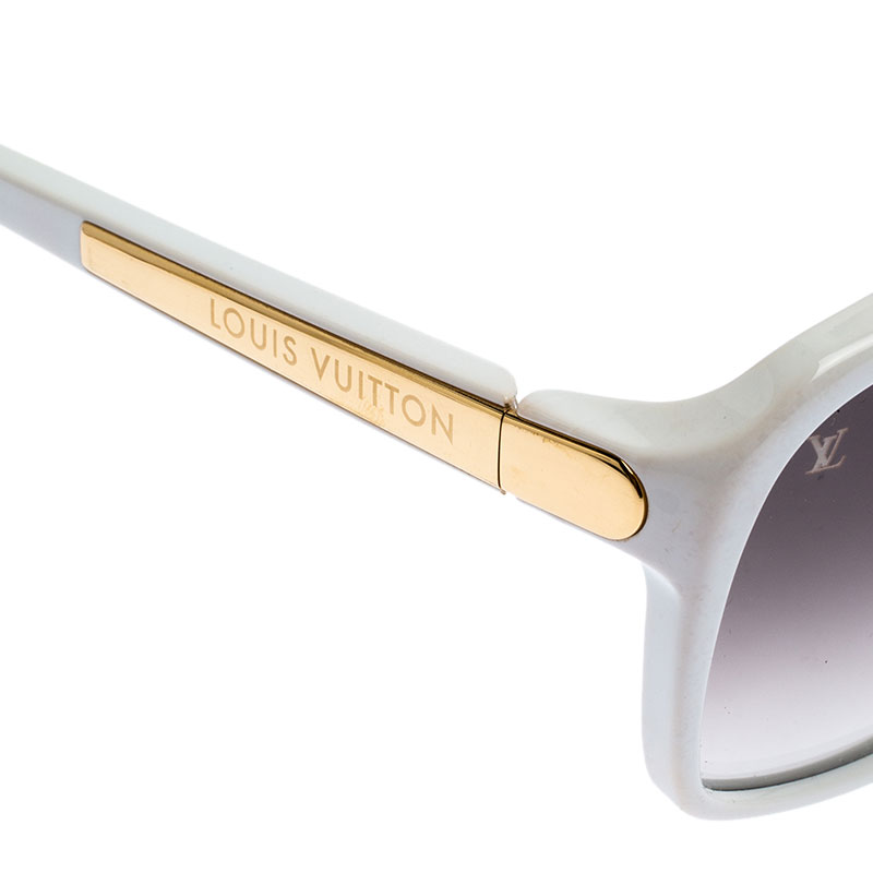 Louis Vuitton White/Black Gradient Z0240W Square Sunglasses Louis Vuitton