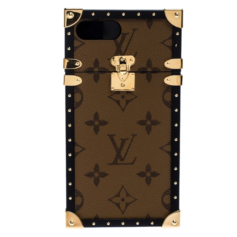 Louis Vuitton Monogram Reverse Canvas Eye Trunk iPhone 7+ Case Louis Vuitton | TLC