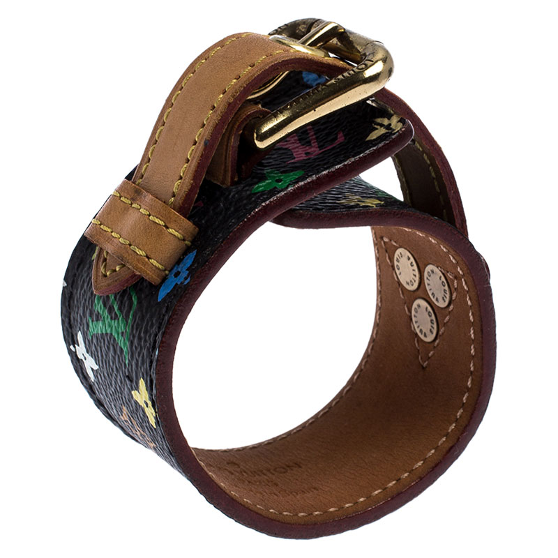 

Louis Vuitton Multicolor Monogram Canvas Theda Bracelet