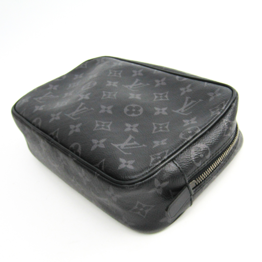 

Louis Vuitton Monogram Eclipse Canvas Toiletry Pouch GM, Black