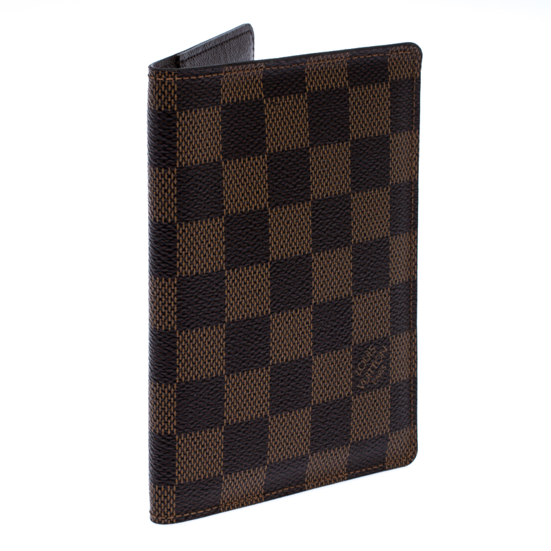 Louis Vuitton Passport Cover Damier Ebene - US